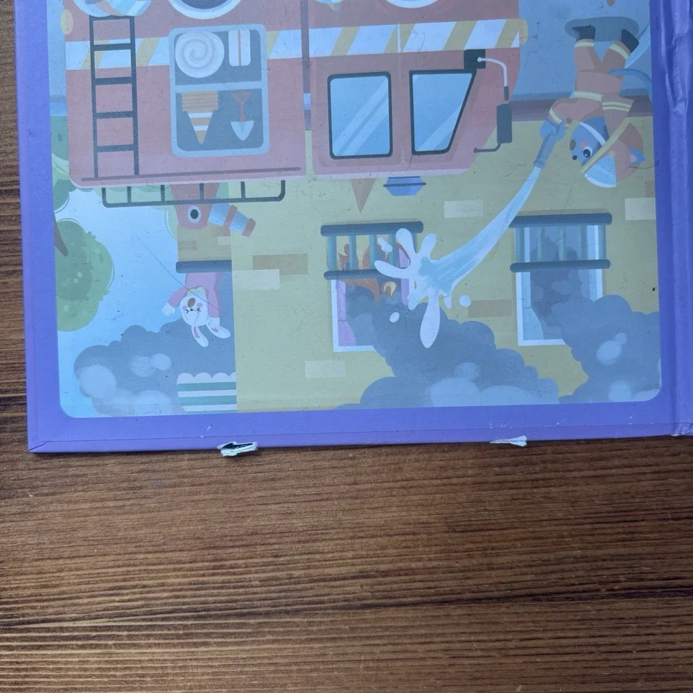 Leveled Puzzle 3 Step 61pc 3-in-1 Firefighter Rescue Puzzle Ages 3+